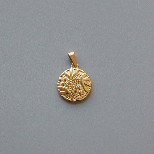 Goddess of Healing Greek Coin Pendant - Pantsnsox
