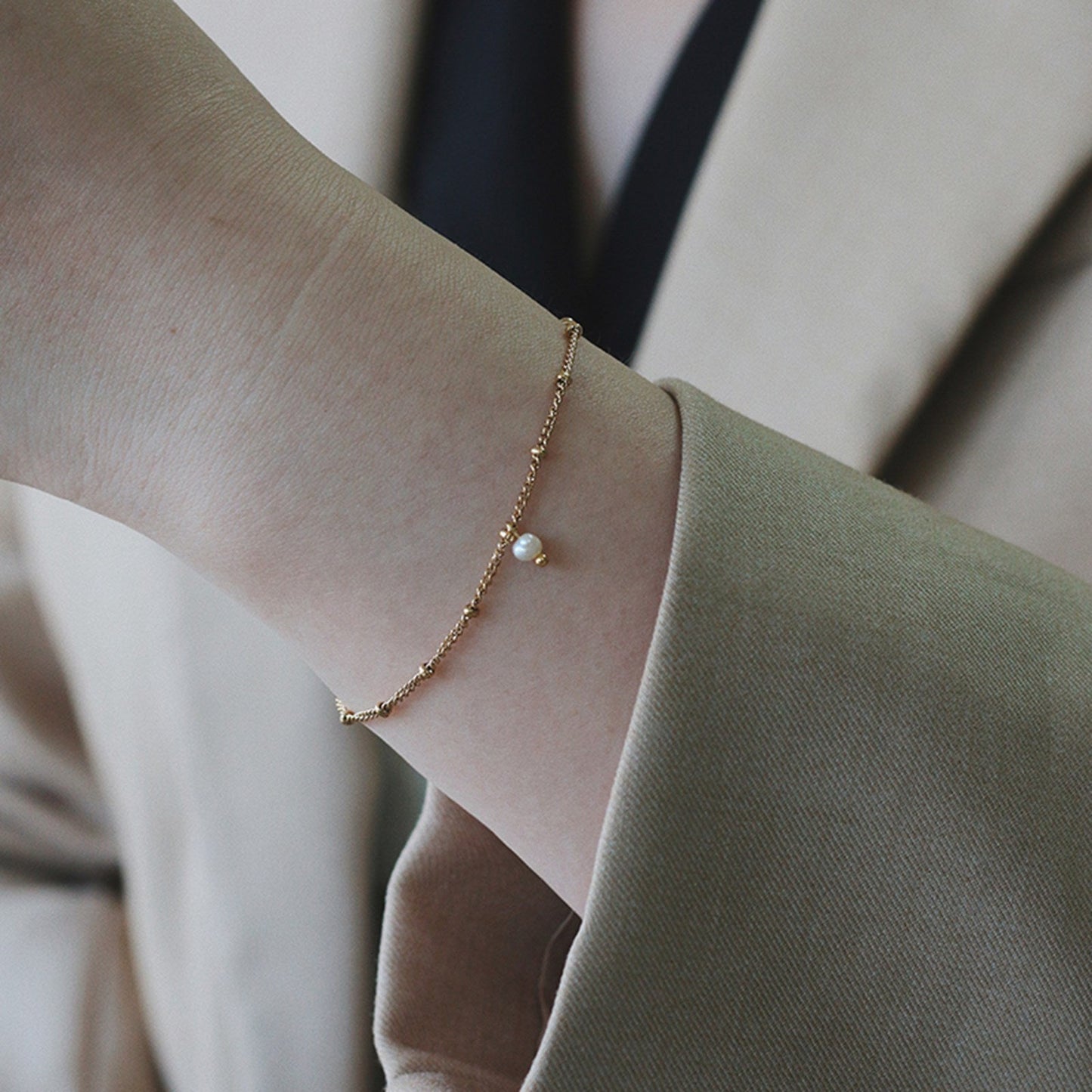 Nature Freshwater Pearl Bracelet