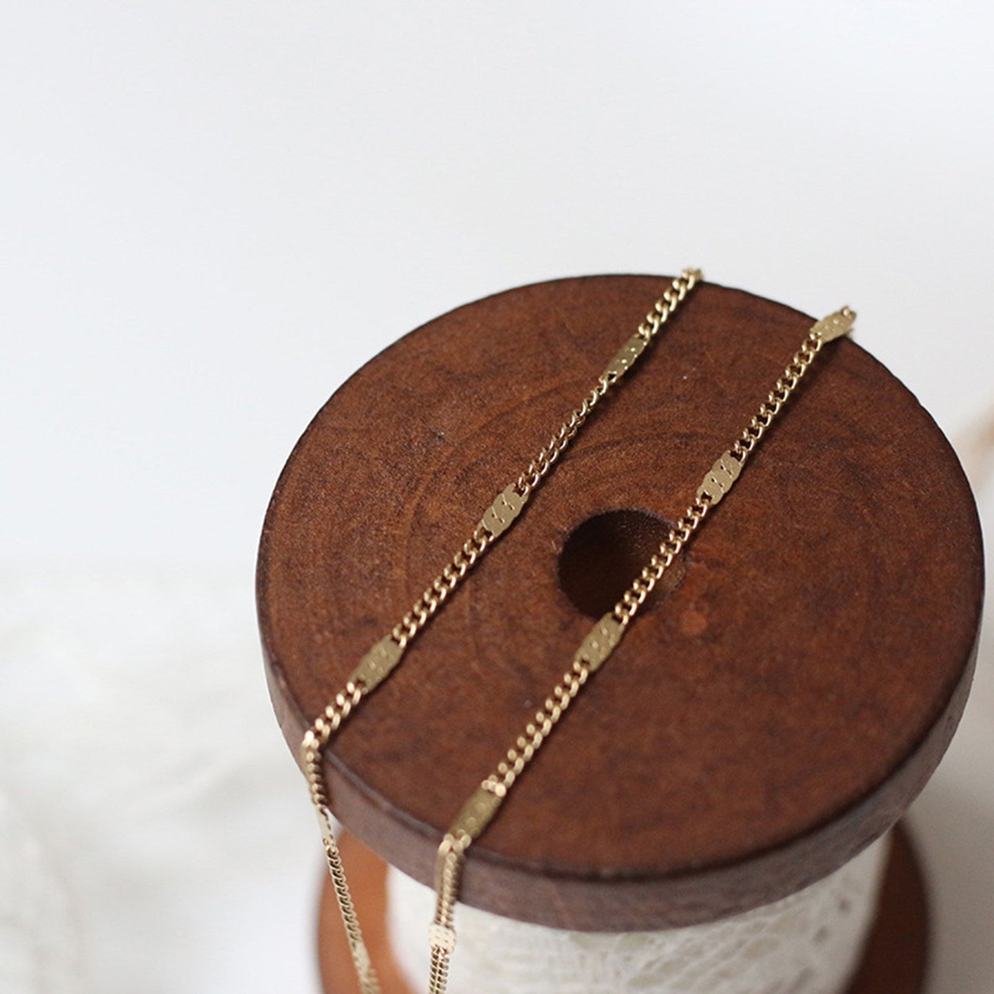Mother Of Pearl Key Necklace - Pantsnsox